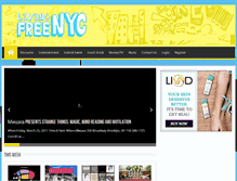 Tablet Screenshot of livingfreenyc.com